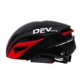 thumbnail image 1 of Casco de bicicleta para mujer y hombre, con visera desmontable y resistencia a los golpes, ajustable. Rojo, 1 of 9
