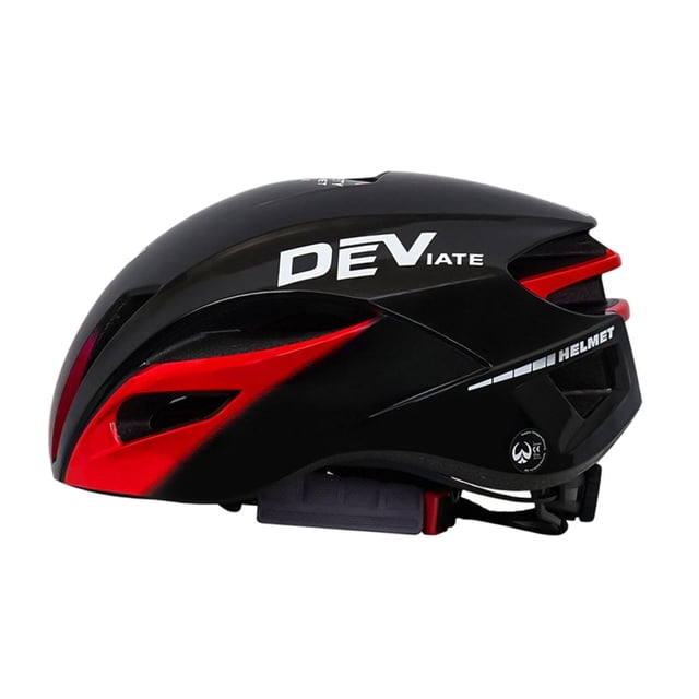Casco de bicicleta para mujer y hombre, con visera desmontable y resistencia a los golpes, ajustable. Rojo