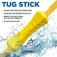 thumbnail image 2 of Hound2O Dog Toys | Floating Tug of War Tug Stick, Yellow | Durable Outdoor Toy for Dogs, 2 of 6