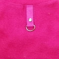 thumbnail image 2 of TELOLY Dog Clothes,Classic Style Dog Jacket,Cold-Weather Protection Simple Dog Sweatshirt,Magenta,Xs,Chest Girth 12.2-13In, 2 of 4