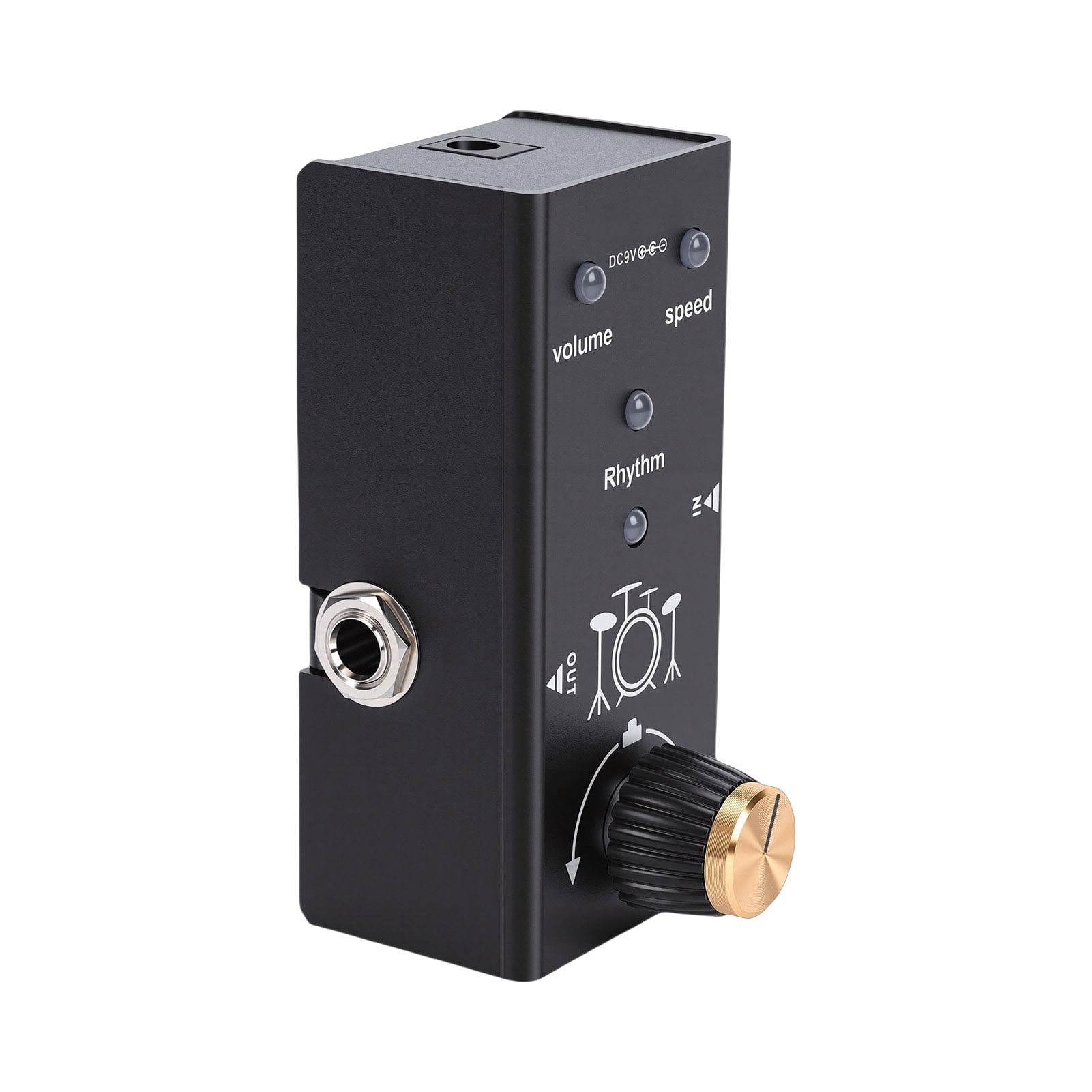Instrument Case Guitar Guitar Effect Pedal with 55 Rhythm Patterns Speed and Volume Control for Electric Guitar Bass
