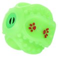 thumbnail image 5 of KAKOWELY Juguete interactivo con sonido chirriante para perros, pelota dispensadora de golosinas y comida, juguete de entrenamiento para perros, 5 of 5