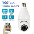 JahyShow 5GHz E27 Light Bulb Camera, 1080P Home Surveillance Cameras