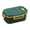 Green, variant on WRKEKC Clearance Stackable Lunch Box with Dividers - Microwave-Safe Food Container for Kids/Adults