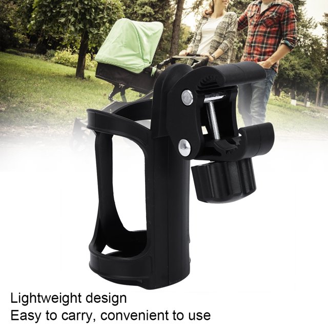 Cómodo portavasos para padres en movimiento Soporte universal para botellas de agua para cochecito de bicicleta