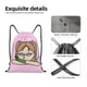 thumbnail image 4 of Mochila con cordón para enfermera, diseño de dibujos animados, para gimnasio, deportes, senderismo, 4 of 5