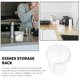 thumbnail image 3 of 1pc Bowl Drenaje Estante de drenaje Bowl Pantalla Hogar Cocina Cuenco Almacenamiento, 3 of 6