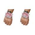 thumbnail image 1 of Toystoory Ramillete de muñeca con rosa encantadora, accesorio hermoso y femenino, ramillete de muñeca con rosa de satén hecho a mano Type6 NO6, 1 of 6