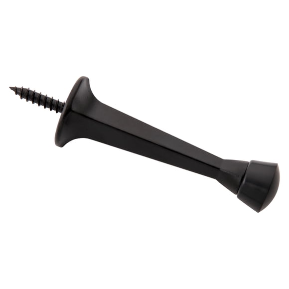Door Stop National Hardware N830-543 negro mate 7,5 cm