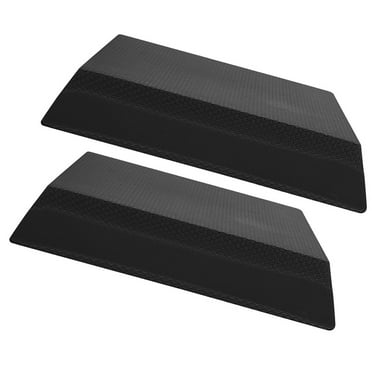 LOLIPPYY 2Set Fitness Pad Balance Training Pad TPE Black Trapezoidal For Home Exercise