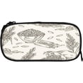 thumbnail image 3 of Airplane Pencil Case, Large Capacity Large Pen Holder Pouch, 3 of 4