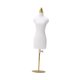 thumbnail image 1 of Vestido de muñeca Forma de costura Mannequin Vestence Decoración de torso Decoración Profesor de vestimenta profesional Formulario Modelo de forma de diseño de disfraces My base de oro, 1 of 10