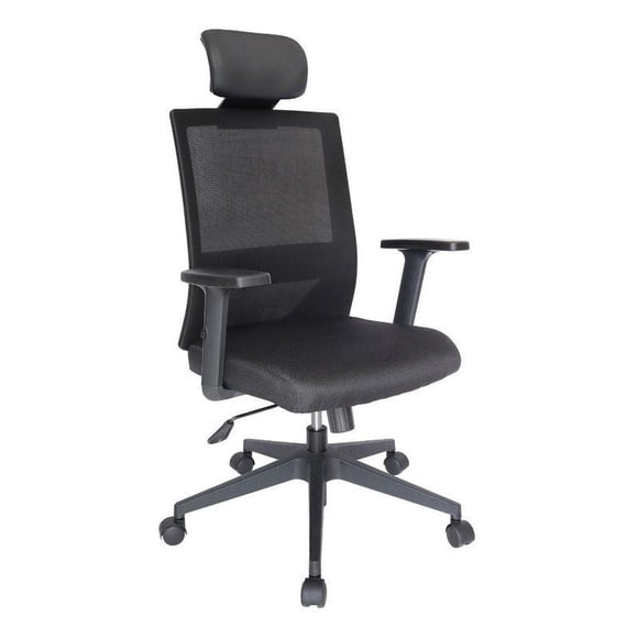 Silla de Oficina Ergonómica Offiho Respaldo Alto Reclinable Altura ajustable