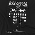 thumbnail image 2 of BSG T-Shirt Galactic Invaders Unisex Graphic Tee For Men & Women, 2 of 7