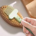thumbnail image 2 of 2 in 1 Hair Brush Cleaner Comb Cleaning Tool with Nylon Bristles for Salon, Home and Pet Hair Removal, 2 of 4