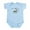 Sky Blue, variant on CafePress - Don't Make Me Call My Poppy Infant Bodysuit - Baby Light Bodysuit, Size Newborn - 24 Months