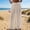Khaki, variant on Women's Linen Pants High Waisted Pant Summer Casual Wide Leg Drawstring Trousers Beach Vacation Clothes by Yigetop Light Ashy L