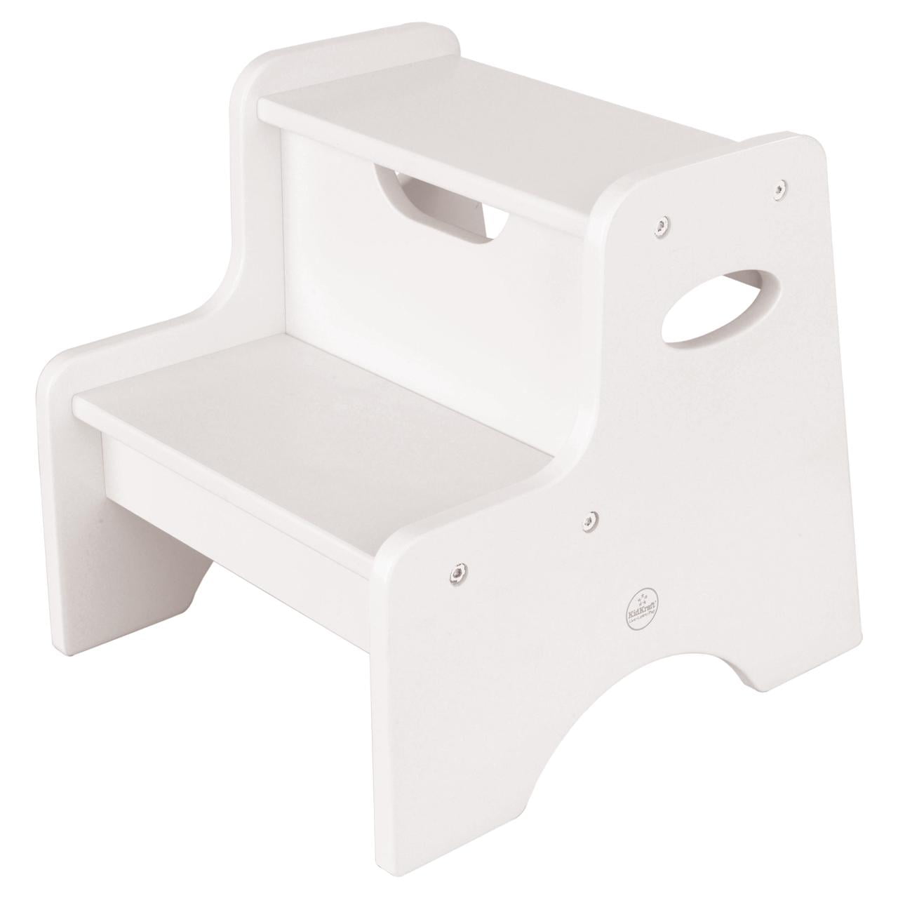 KidKraft Two-Step Stool - White - Walmart.com - Walmart.com
