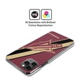 thumbnail image 2 of Head Case Designs Officially Licensed Florida State University FSU Florida State University Stripes Hard Back Case Compatible with Apple iPhone 14 Pro Max, 2 of 7