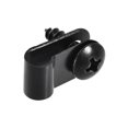 thumbnail image 4 of 5.3mm Nylon R Type Cable Clip Wire Clamp with Screws Black 50 Pieces, 4 of 5