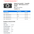 thumbnail image 2 of Radiator Fan Assembly 1 - Compatible with 2007 - 2009 Pontiac G5 2.2L 4-Cylinder 2008, 2 of 2