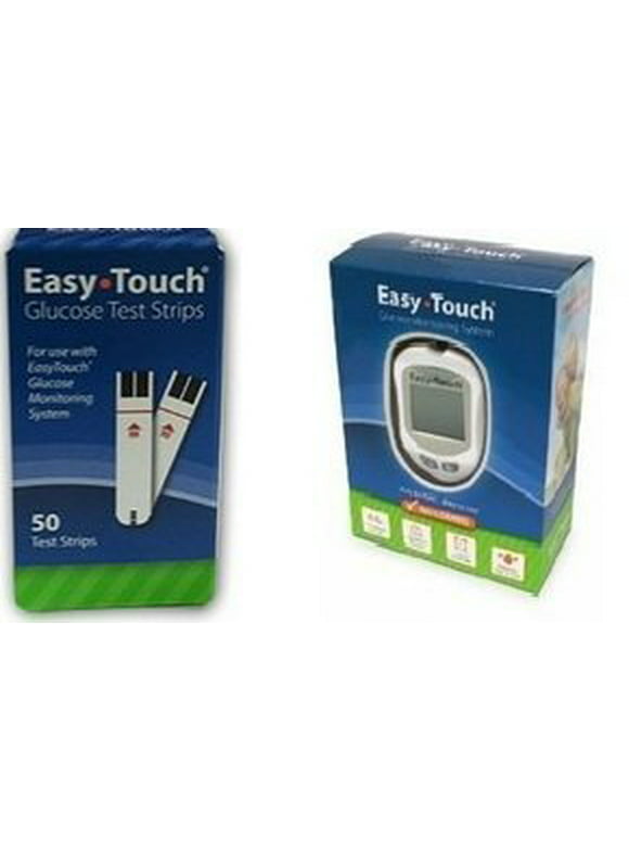 Easy Touch Combo Meter + Box of 50 Test Strips