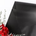 thumbnail image 2 of 20 Sheet Flower Wrapping Paper - Waterproof Floral Bouquet Wrapping Paper, Florist Supplies Packaging Paper for Wedding Birthday Gift DIY (Pure Black), 2 of 6