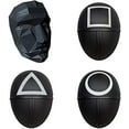 thumbnail image 3 of Game Masked Man Masks Reality Survival TV Cosplay Accessories Halloween Masquerade Props, Triangle, 3 of 7