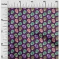 thumbnail image 2 of oneOone Cotton Flex Purple Fabric Skull Sewing Craft Projects Fabric Prints By Yard 40 Inch Wide, 2 of 5