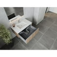 thumbnail image 2 of Legno 36" Weathered Grey Bathroom Vanity with Matte White VIVA Stone Solid Surface Countertop, 2 of 4