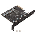 thumbnail image 2 of PCI Express Card, PCIe pour Taper C Extension Carte Plug And Play Safe USB 3.2 4 Port pour Ordinateur de Bureau, 2 of 8