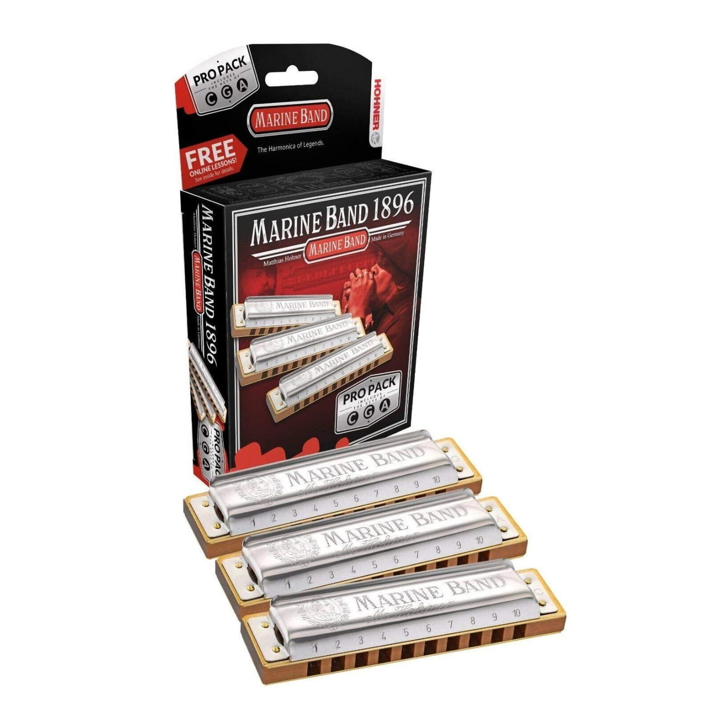 Marine Band Pro Pack - C, G, A