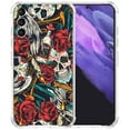 thumbnail image 1 of Skull Rose Case for Samsung Galaxy S21 ,Aesthetic Art Design Pattern TPU Shock Proof Cover Case, 1 of 6