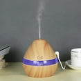 thumbnail image 3 of Humidifier Large Room,Quiet Light Wood Texture Cool Mist Humidifier with Colored Lights,Air Humidifier for Home Baby Nursery & Plants, 3 of 5