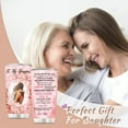 thumbnail image 2 of Daughter Gift from Mom - Birthday Gifts for Daughter from Mother -Wedding Day, Mother''s Day, Valentines Day,Christmas -To My Daughter Insulated Stainless Steel Pink Tumbler Coffee Mug 20oz, 2 of 6