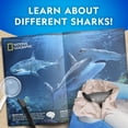 thumbnail image 3 of Kit científico de excavación Blue Marble National Geographic Shark, 3 of 6