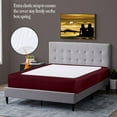 thumbnail image 3 of HNB Store Box Spring cover Upgrade Your Mattress with our Short Queen Size Box Spring Cover Upto 18" Deep Wine, 3 of 5