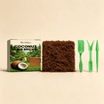 thumbnail image 5 of BANIRO 2026 New 1*60G Coir Brick Coconut Fiber Growing Potting Soil Growing Media for Home Garden Balcony Indoor Plants, 5 of 5
