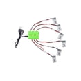 thumbnail image 3 of Fytoo 6PCS 3.7V 220mAh PH2.0 Plug Lithium Battery With 6-in-1 Charger For E010 E010C E011 E011C E013 GoolRC T36 NINHUI NH010 F36 H36 HS210 SANROCK GD65A ATOYX AT-66 RC Drone, 3 of 7