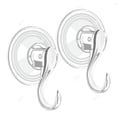 thumbnail image 1 of Guirnalda colgante, gancho para guirnalda con ventosa transparente extraíble grande, soporte para guirnalda con ventosa para puerta de vidrio resistente de 22 lb para decoraciones de coronas navideñas, 1 of 4