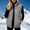 A128 Gray, variant on Xdegoge Women's Quilted Puffer Vest Zip Up Sleeveless Stand Collar Winter Warm Outerwear Coat with Pockets for Fall Casual Wear