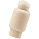 thumbnail image 5 of Muñecas de madera con clavijas, figuras de personas sin terminar, muñecas de madera para manualidades DIY, juguetes de grafiti 68 mm x 32 mm, 5 of 9