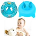 thumbnail image 1 of Inflatable Infant Seat Baby Swim Circle Swimming Rings Float Swimming Pool Water Toys Pattern, 1 of 5