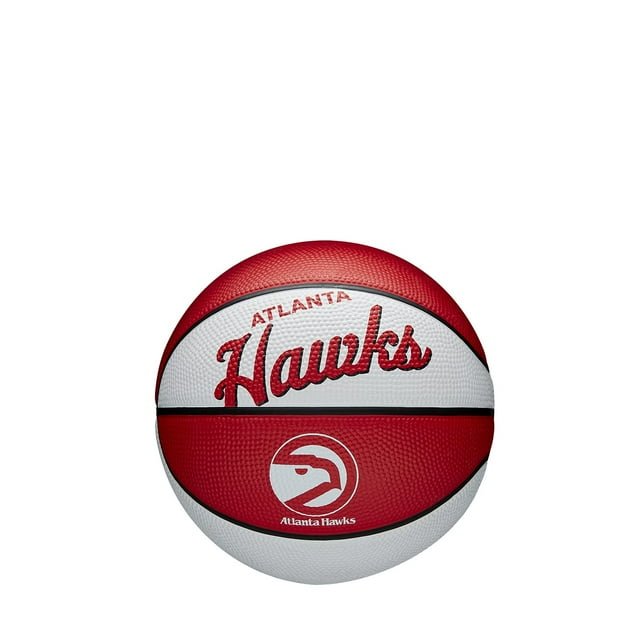 Baloncesto WILSON, equipo de la NBA, retro, mini, Atlanta Hawks