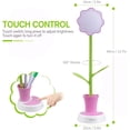 thumbnail image 5 of Kids Desk Lamp - Creative Rechargeable Desk Lamp LED Eye Protection Touch Sensor Table Lamp Dimmable Bedside Lamp with Pen Holder (Pink), 5 of 5