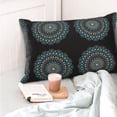 thumbnail image 4 of Salouo Mandala Pattern Pillow Cases,1PC Pillow Covers with Envelope Closure Decorative Pillow Case for Bed Couch,Pillows Not Included-14"x20", 4 of 6