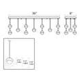 thumbnail image 3 of Sonneman Lighting SON-2922.01-LRG 11-Light Rectangle Large LED Pendant, 3 of 3