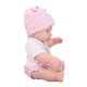 thumbnail image 4 of Reborn Doll Soft Silicone Body Lifelike Newborn Baby Doll with Bright Eyes for Kids 11.8 Inch, 4 of 4