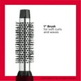 thumbnail image 4 of Revlon 1200W Ionic Ceramic 1" & 1-1/2" Hot Air Styling Kit, Red, 4 of 8