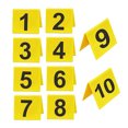 thumbnail image 1 of 10 Pcs Evidence Markers - 2.95x3.54 Inch, Double-Sided Numbers 1-10, Durable Plastic, Easy to Read, for Crime Scenes/Parties/Clue Games, Stackable Storage, 1 of 6